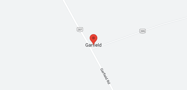 map of 2382 Garfield Road